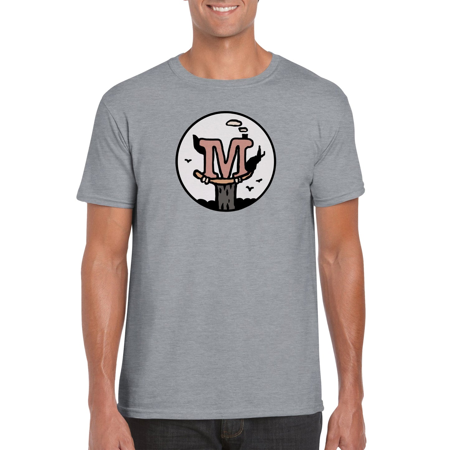Mad Meerkat Burrow MMT Classic Unisex Crewneck T-shirt