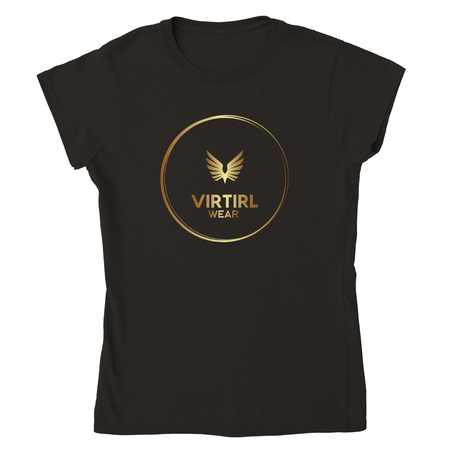 Virtirl Wear Classic Womens Crewneck T-shirt