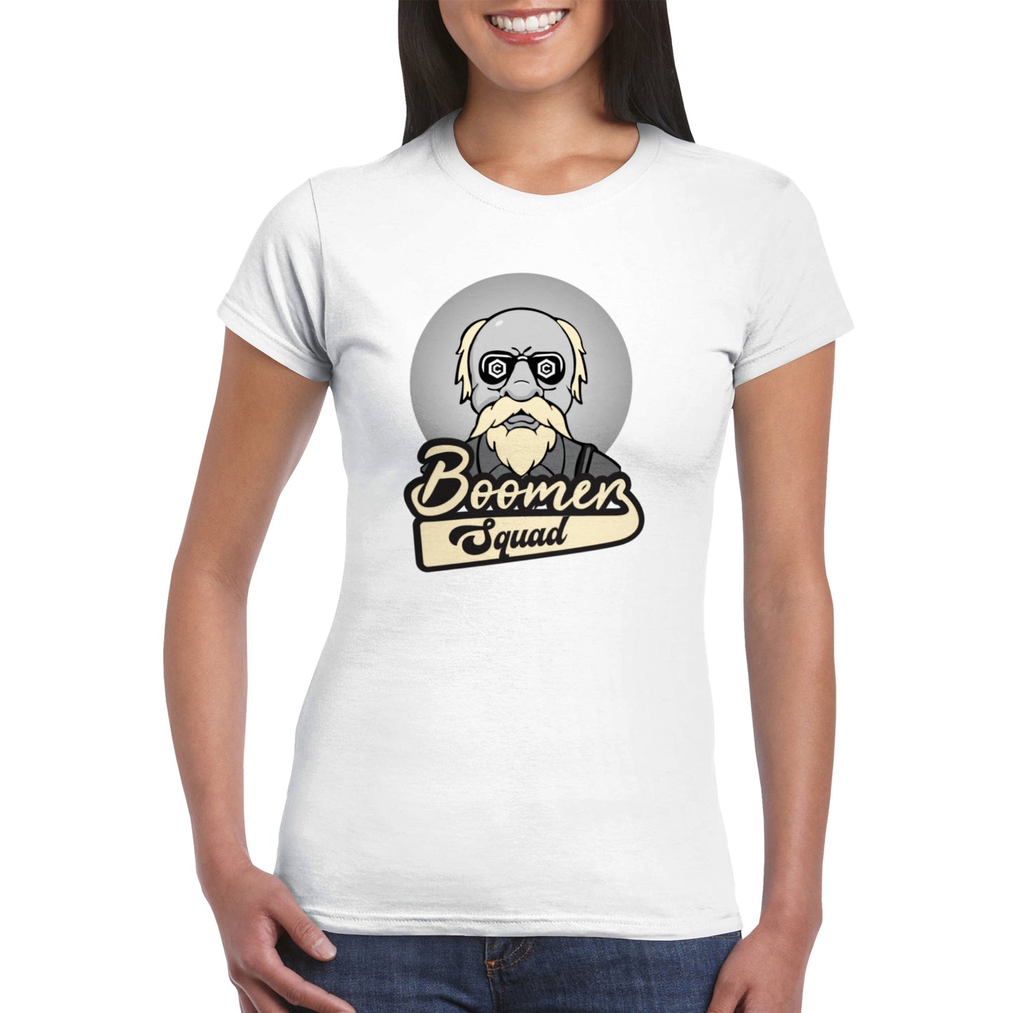 Boomer Squad Classic Womens Crewneck T-shirt