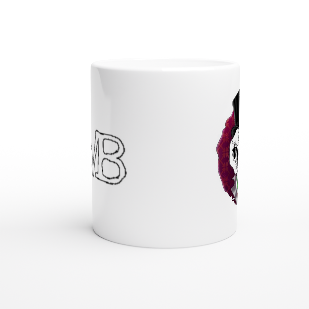MMB Degen Gentleman White 11oz Ceramic Mug