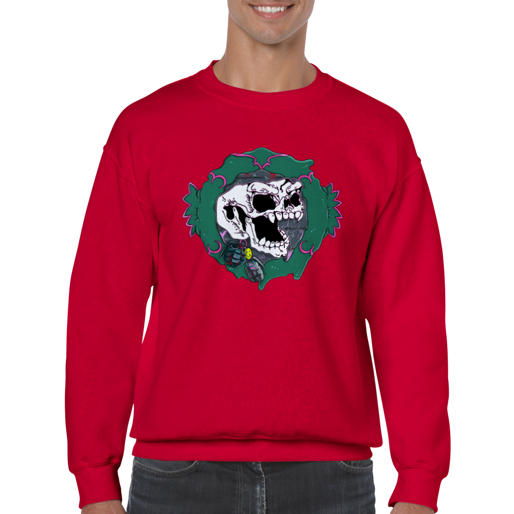 Mad Meerkat Degen CandyFighter Classic Unisex Crewneck Sweatshirt