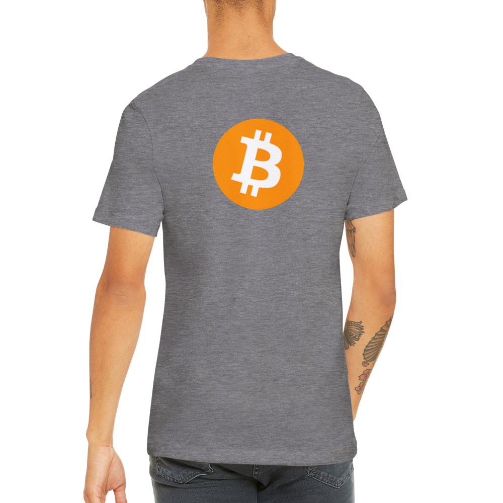 Bitcoin Premium Unisex Crewneck T-shirt