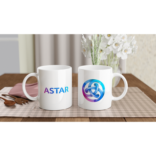 Astar White 11oz Ceramic Mug