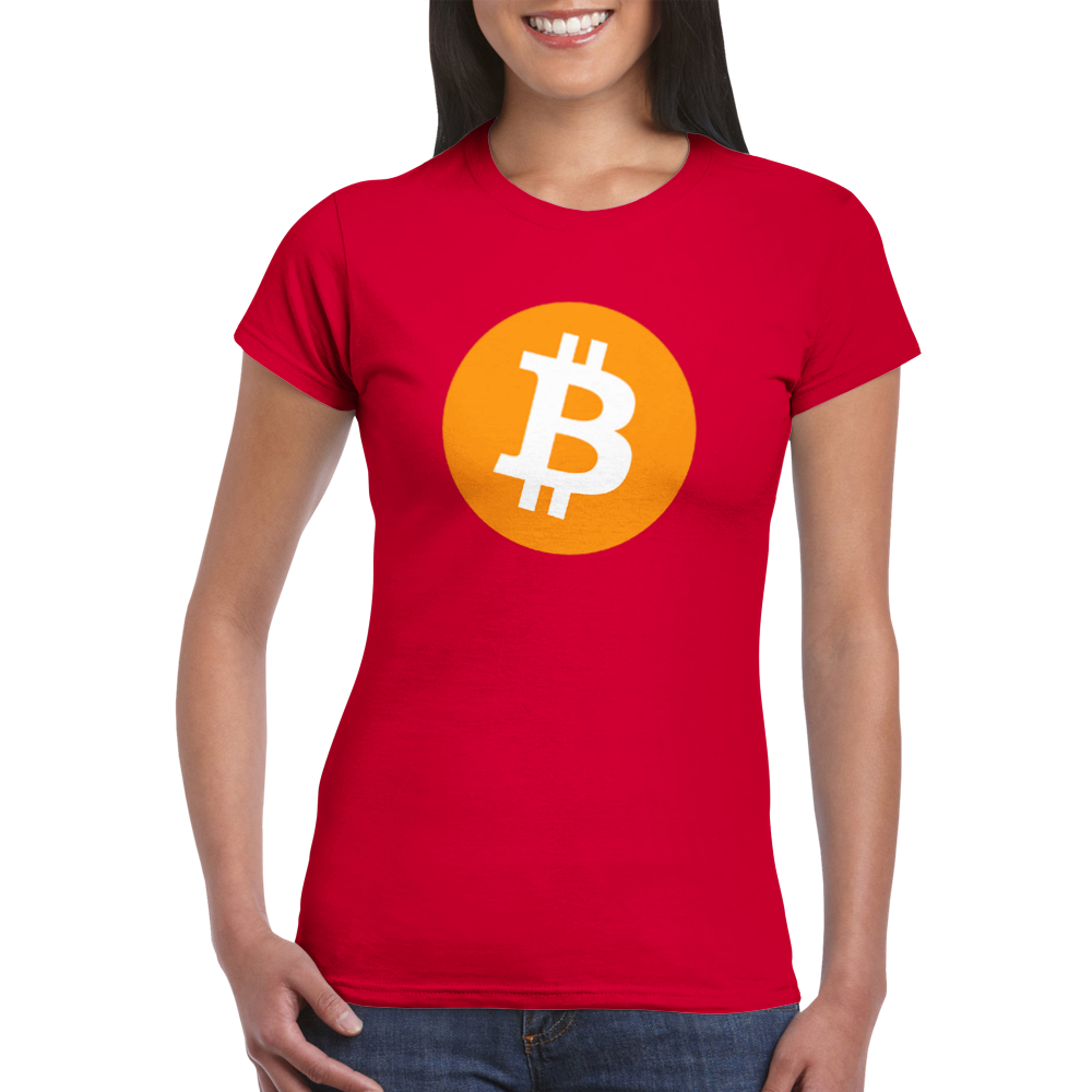 Bitcoin Classic Womens Crewneck T-shirt