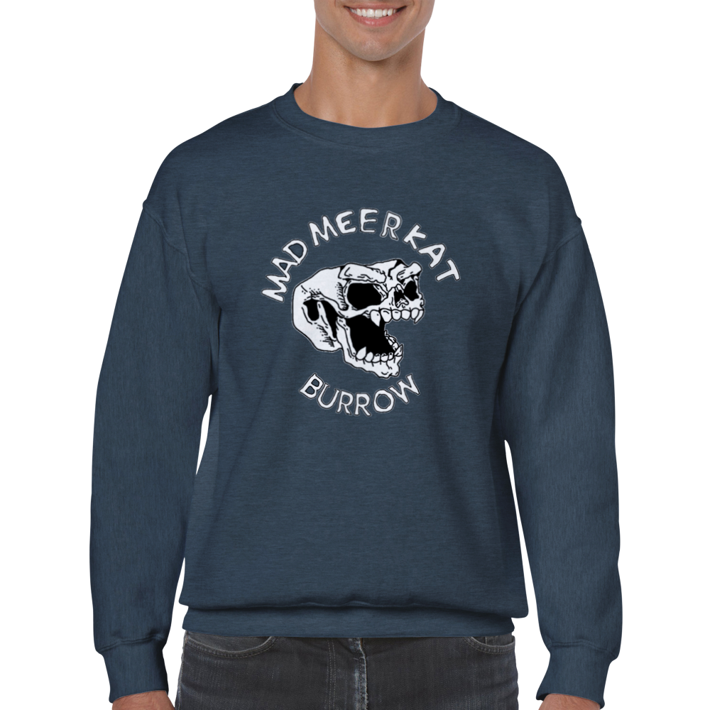 Mad Meerkat Burrow Classic Unisex Crewneck Sweatshirt