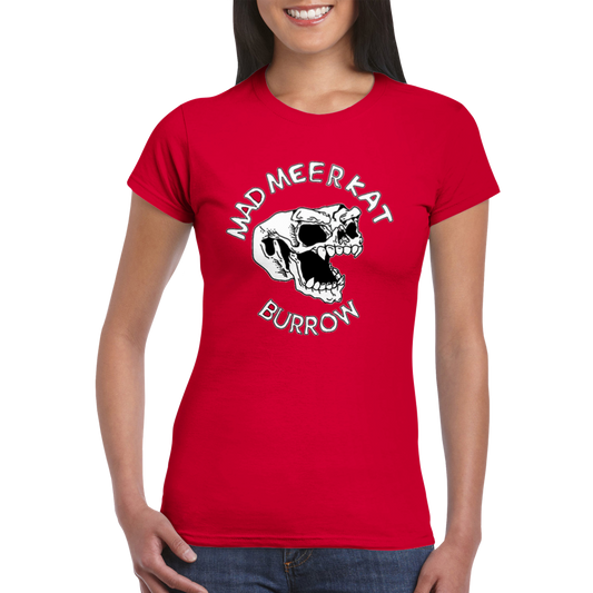 Mad Meerkat Burrow Classic Womens Crewneck T-shirt