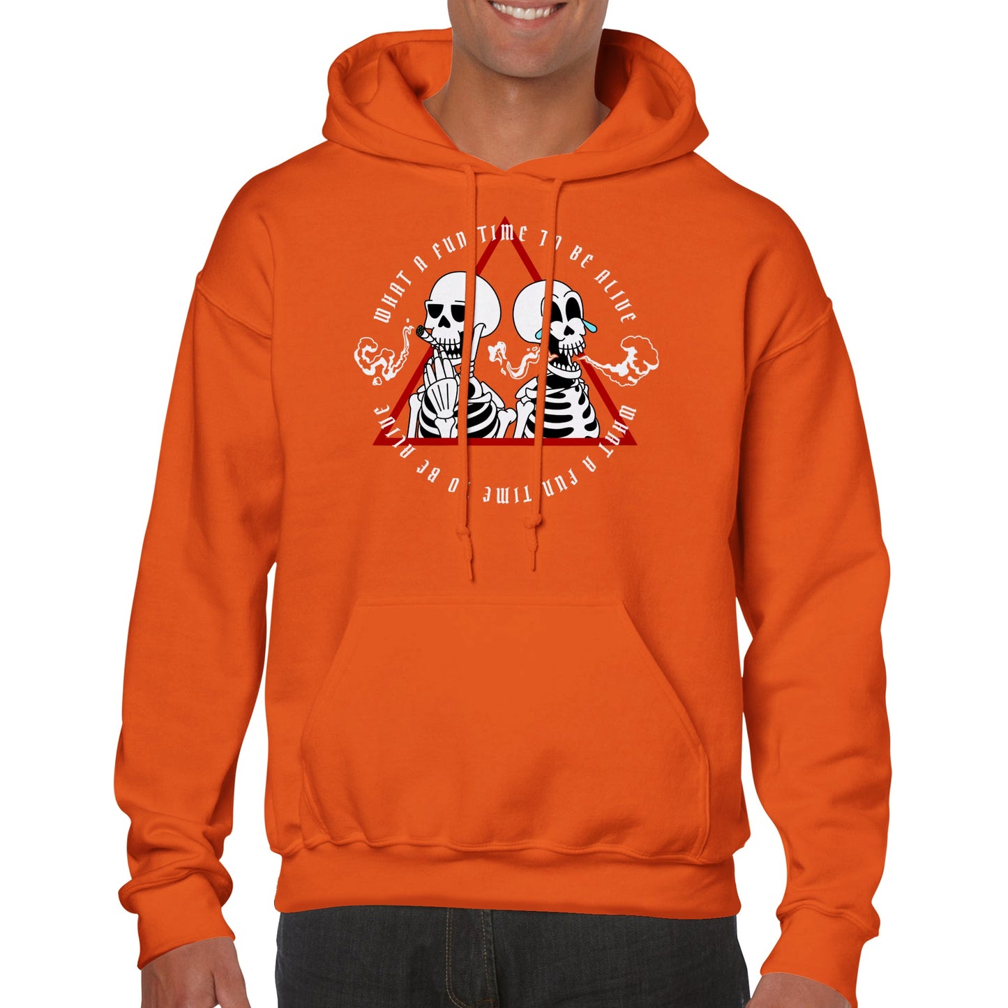 Bones Collection - Fun To Be Alive - Classic Unisex Pullover Hoodie