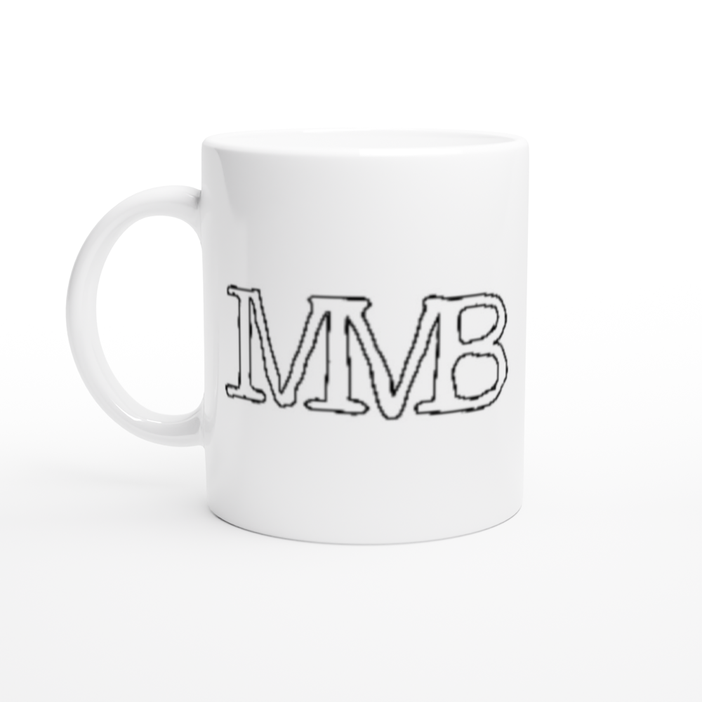 MMB Degen Punk Red White 11oz Ceramic Mug