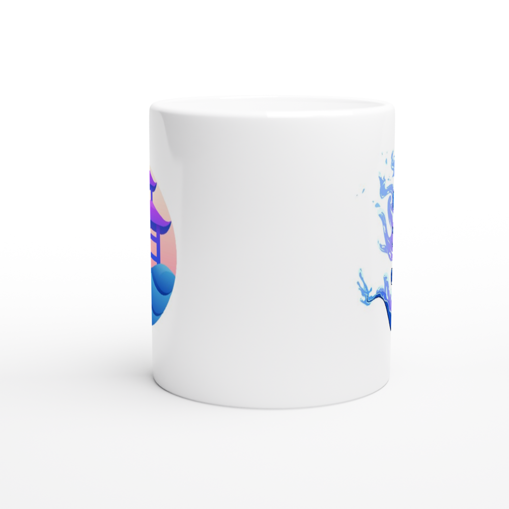 SeaShrine White 11oz Ceramic Mug