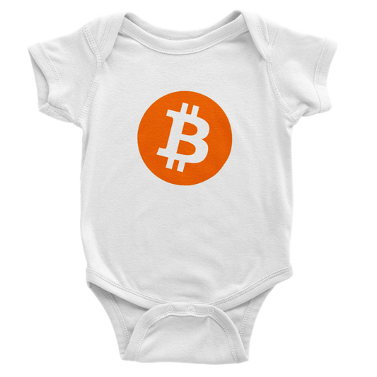 Bitcoin - Classic Baby Short Sleeve Onesies