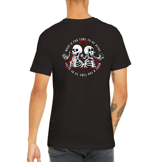 Bones Collection - Fun To Be Alive - Premium Unisex Crewneck T-shirt
