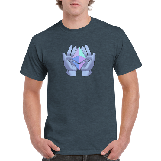 Ethereum Heavyweight Unisex Crewneck T-shirt