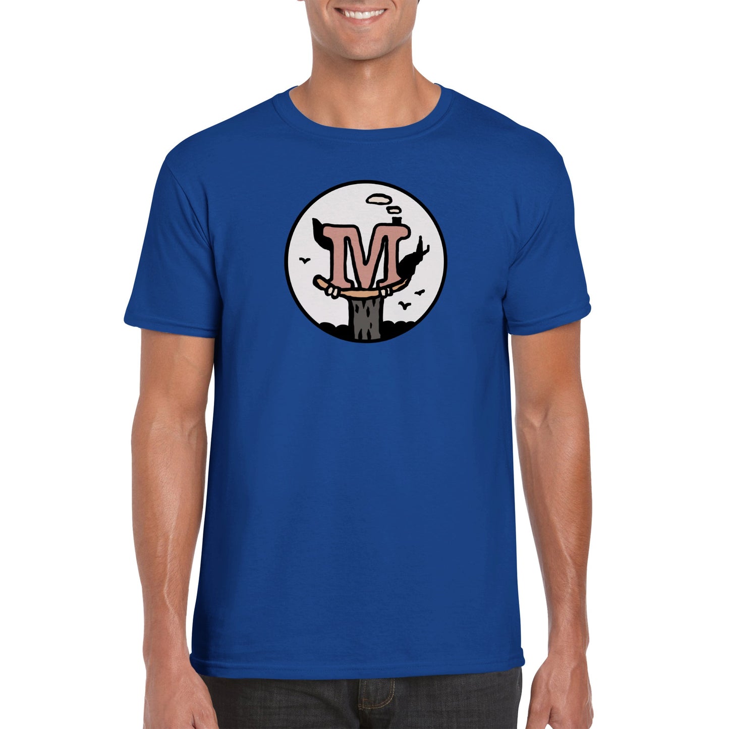Mad Meerkat Burrow MMT Classic Unisex Crewneck T-shirt