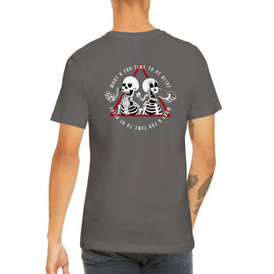 Bones Collection - Fun To Be Alive - Premium Unisex Crewneck T-shirt