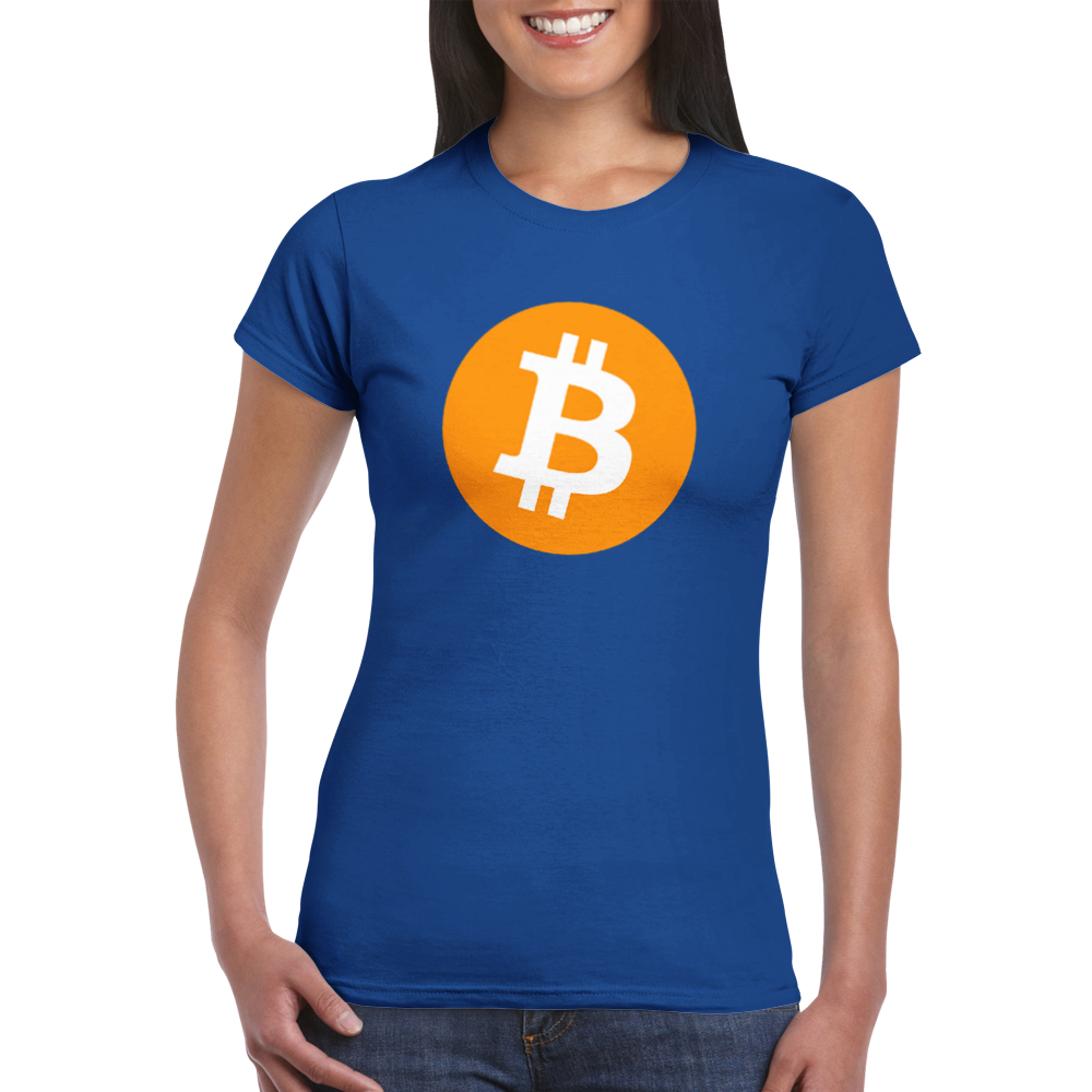 Bitcoin Classic Womens Crewneck T-shirt